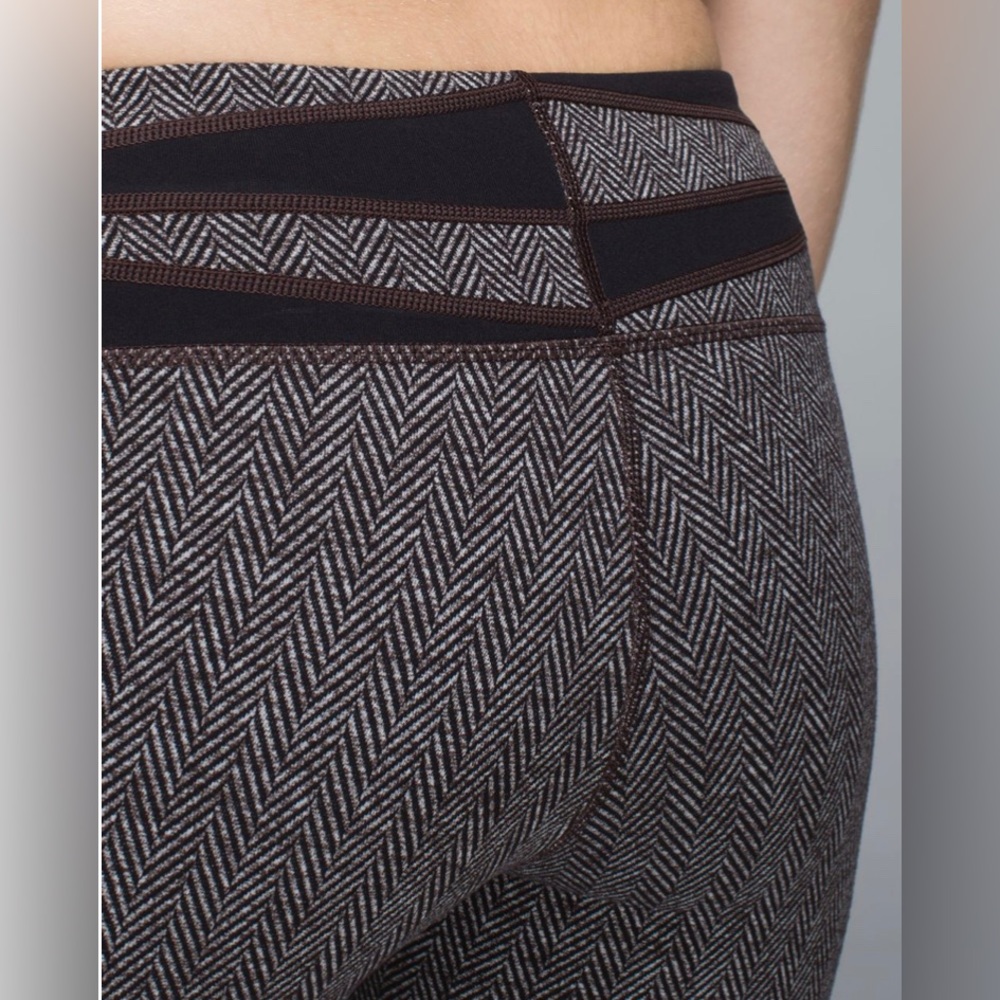 Lululemon Wunder Under Pants Giant Herringbone - Picture 9 of 9